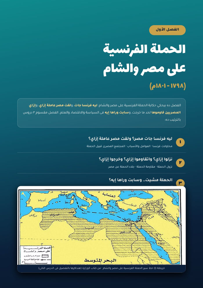 بداية كل فصل: خريطة وأهداف واضحة